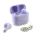 Auscultadores True Wireless Guess Charm com efeito brilhante e impressão do logótipo clássico - Roxo