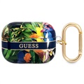 Capa Guess Flower Strap Collection para AirPods Pro - Azul