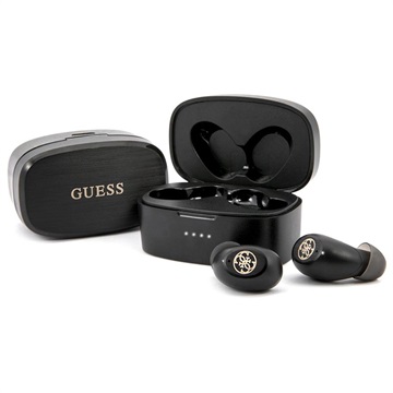 Auriculares sem Fio TWS Guess GUTWSJL4GBK - Pretos