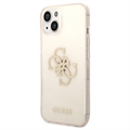 Capa Híbrida Guess Glitter 4G Big Logo para iPhone 13 Pro - Dourado