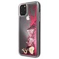 Capa Guess Glitter Collection para iPhone 11 Pro Max - Framboesa