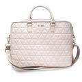 Mala para portátil acolchoada Guess - 15" - Cor-de-Rosa