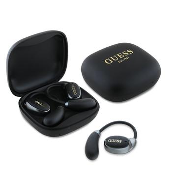 Auscultadores sem fios Guess Satin Classic Open-Ear - Preto