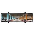Câmara de bordo para espelho retrovisor H109B de 10.1" - 4K/1080p, Wi-Fi, HDR, monitor de estacionamento 24 horas