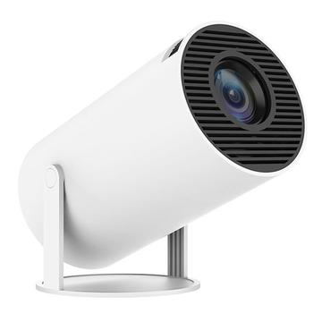 Projetor portátil HY300 Android 11.0 2.4G / 5G WiFi BT4.1 1280*720dpi 120 Ansi Lumens Leitor de multimédia para cinema em casa - Ficha UE
