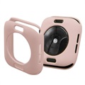 Conjunto de Protecção Hat Prince para Apple Watch Series SE/6/5/4 - 44mm - Cor-de-Rosa