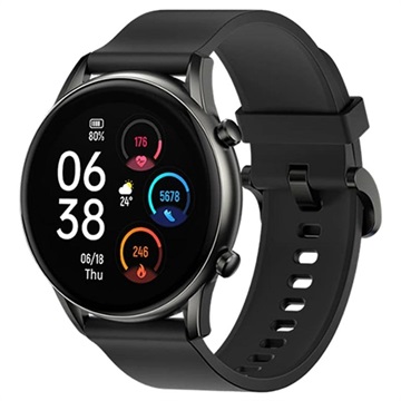 Smartwatch Impermeável Bluetooth Haylou RT2 LS10 - Preto
