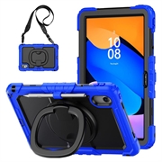 Capa com Alça Heavy Duty 360 para Lenovo Tab M11/Idea Tab - Azul Escuro