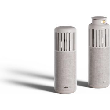 Altifalante portátil sem fios HiFuture Wedge - Castanho