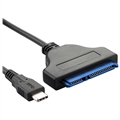 Cabo Adaptador USB-C para SATA de 2.5" de Alta Velocidade - Preto