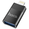 Adaptador OTG Hoco UA17 USB 2.0 para Lightning - Preto