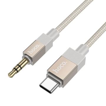 Hoco UPA32B Cabo USB-C para áudio de 3.5mm - 1m - Ouro