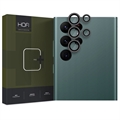 Protetor de Lente de Câmera Hofi Camring Pro+ para Samsung Galaxy S23 Ultra 5G - Borda Preta
