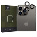 Protetor de Lente de Câmera Hofi Camring Pro+ para iPhone 15 Pro/15 Pro Max - Borda Preta