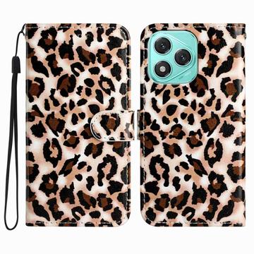 Bolsa Tipo Carteira Wonder Series para Honor 400 Lite - Leopardo