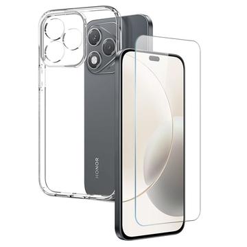 Conjunto de Proteção 2-em-1 Northjo para Honor 400 Lite - Transparente