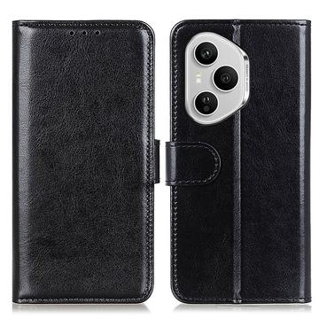 Honor 400 Pro Capa para carteira com suporte - Preto