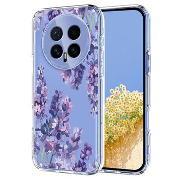 Capa em TPU com padrão floral para Honor Magic8