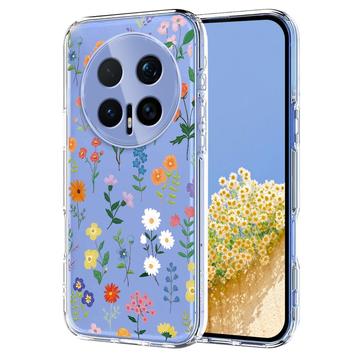 Capa em TPU com padrão floral para Honor Magic8 Pro - Margaridas