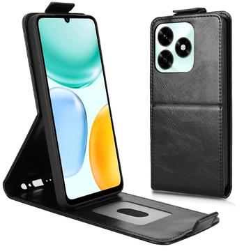 Capa flip vertical com suporte para Honor X5c Plus