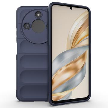 Capa de TPU Rugged para Honor X60 - Azul Escuro