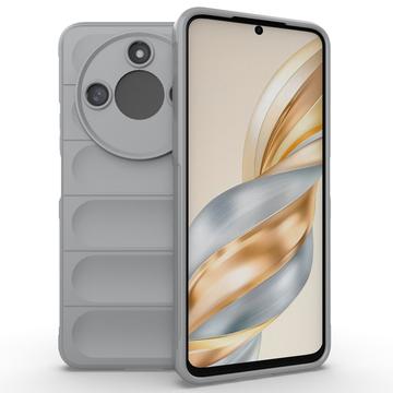 Capa de TPU Rugged para Honor X60 - Cinzento Claro