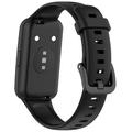 Bracelete em Silicone Suave Huawei Band 7 - Preto