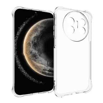 Capa de silicone à prova de choque para Huawei Mate 70 Air - Transparente