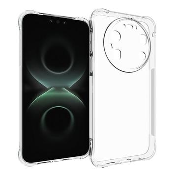 Capa de silicone à prova de choque para Huawei Mate 80 Pro Max - Transparente