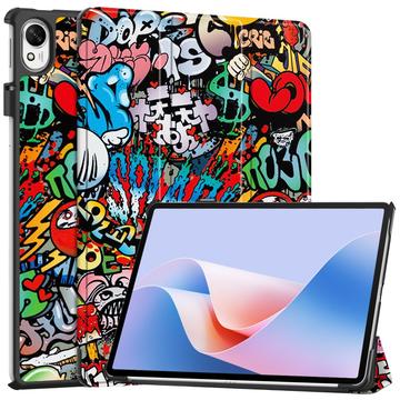 Bolsa Fólio Inteligente Tri-Fold para Huawei MatePad 11.5 S - Graffiti