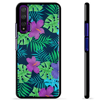Capa Protectora - Huawei Nova 5T - Flores Tropicais