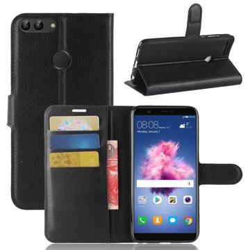 Bolsa Tipo Carteira para Huawei P Smart - Preto