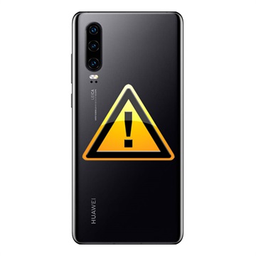 Huawei P30 Battery Cover Repair - Black