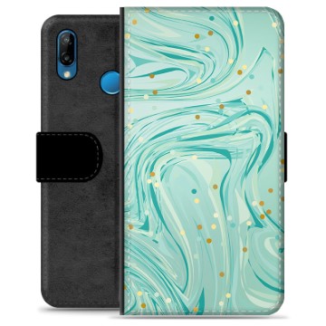 Bolsa tipo Carteira para Huawei P30 Lite  - Hortelã Verde