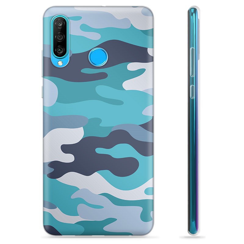 Capa de TPU para Huawei P30 Lite - Camuflagem