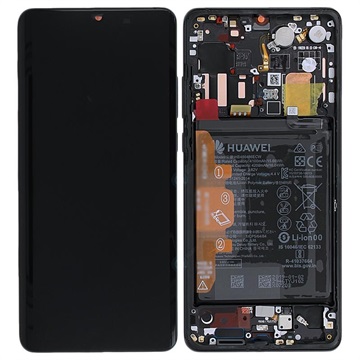 Ecrã LCD (Service pack) 02352PBT para Huawei P30 Pro - Preto