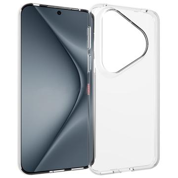 Capa TPU anti-derrapante para Huawei Pura 80 Pro - Transparente