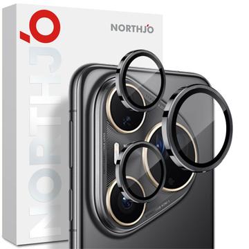 Conjunto de proteção da lente da câmara Huawei Pura 80 Ultra Northjo - Preto