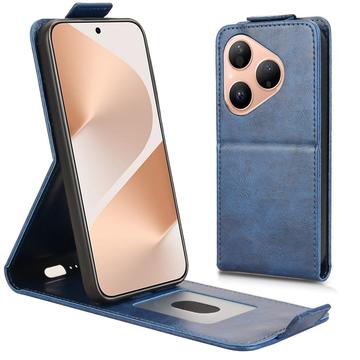 Capa flip vertical com suporte para Huawei Pura 80