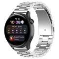 Bracelete em Aço Inoxidável para Huawei Watch 3/3 Pro