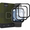 Protetor de Ecrã em Vidro Temperado Hofi Hybrid Pro+ para Huawei Watch Fit 3 - Borda Preta - 2 Unidades