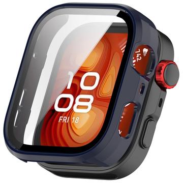 Capa de Plástico com Protetor de Ecrã para Huawei Watch Fit 4 Pro - Azul