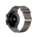 Bracelete em Pele Genuína para Huawei Watch GT 2/GT 2 Pro - Cinzento