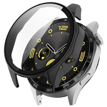 Capa de Plástico com Protetor de Ecrã para Huawei Watch GT 4 - 46mm - Preto