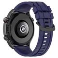 Bracelete em Silicone Suave Huawei Watch Ultimate - Azul Escuro