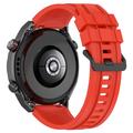 Bracelete em Silicone Suave Huawei Watch Ultimate - Vermelho