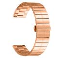 Bracelete em Aço Inoxidável para Huawei Watch Ultimate - Cor-de-Rosa Dourado