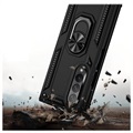 Capa Híbrida com Suporte de Metal para Samsung Galaxy Z Fold3 5G - Preto