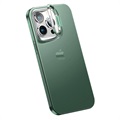 Capa Híbrida para iPhone 14 Pro Max com Suporte Oculto - Verde