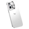 Capa Híbrida para iPhone 14 Pro Max com Suporte Oculto - Branco